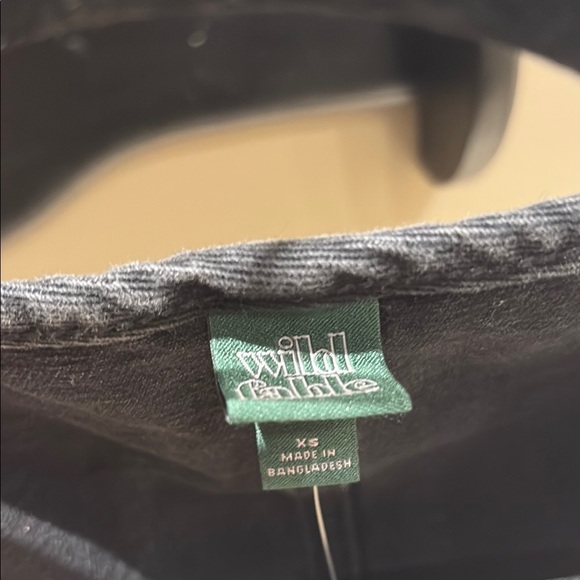 Charcoal Denim Vest - Picture 3 of 4